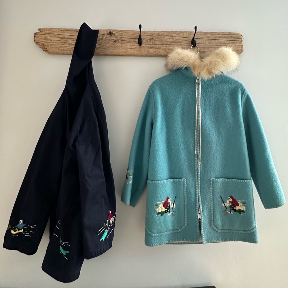 Northern Wool Parka and Matching Overcoat